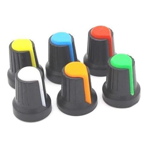 Perilla para Potenciometro, Encoder, .., Rotativo 6mm