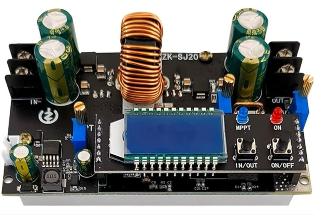 ZK-SL20 Módulo Fuente Alimentación Booster / Convertidor, Sube / Baja Voltaje y/o Amperaje, 300W 7-80 a 1.4-79Vdc 0 a 20Amp