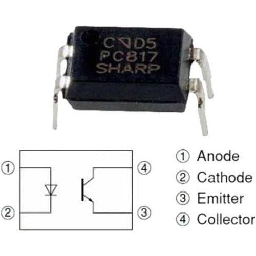 PC817 Optoacoplador DIP-4