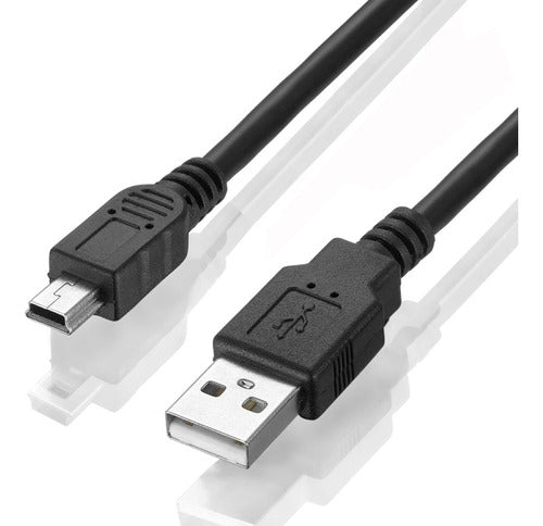 Cable De Datos Usb 2.0 Macho A Mini 5p Macho De 5 Metros