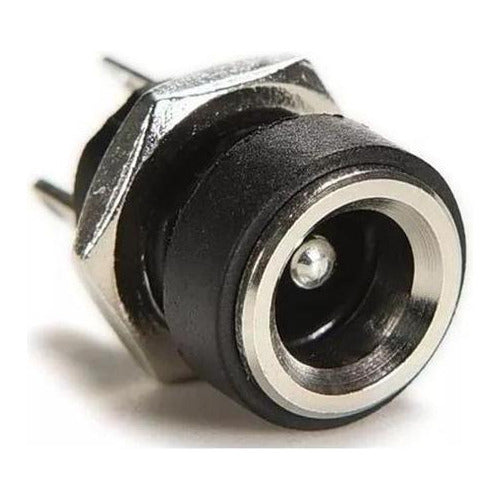 Conector Jack Plug Socket Hembra 2 Pines 5,5 x 2,1mm para Panel y Chassis