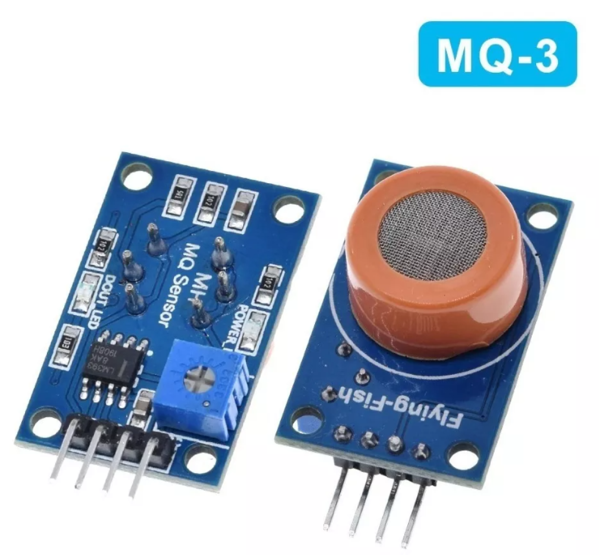 Módulo de detección de gas MQ-3 gas y alcohol