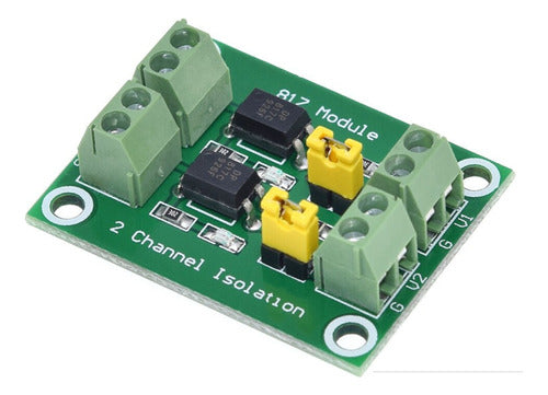 MÓDULO OPTOACOPLADOR PC817 2 CANALES
