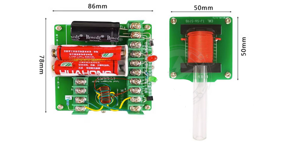 Kit de pistola electromagnética de alto voltaje para armar uno mismo DIY