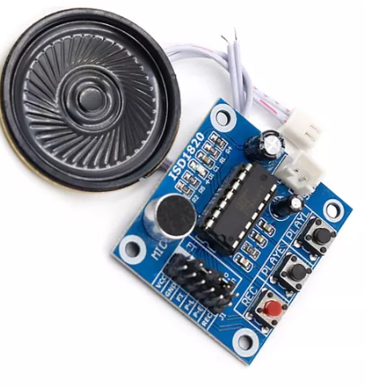 Módulo de grabación ISD1820 con altavoz de 0,5 W board +speaker