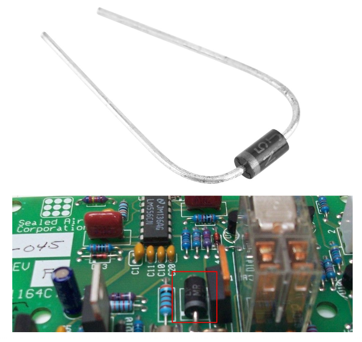 Kit Diodos 200pcs 10 valores X 20pcs 1N4001-4007  1N5817-19