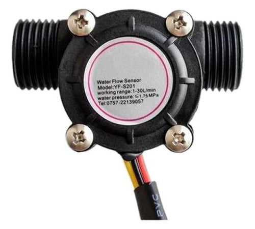 Debimetro Sensor de Flujo Caudalimetro YF-S201 30Ltrs/mn