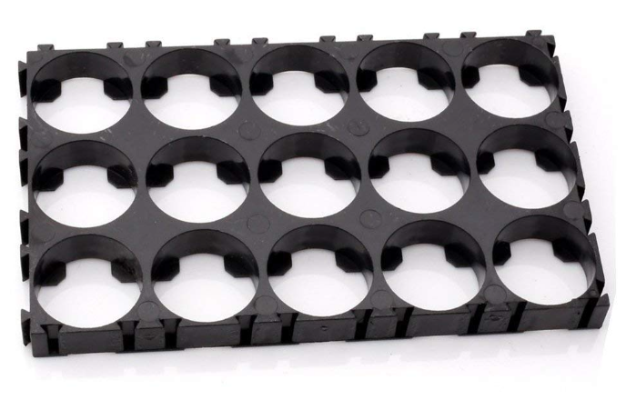 Espaciador simple para baterías Litio 18650 3x5