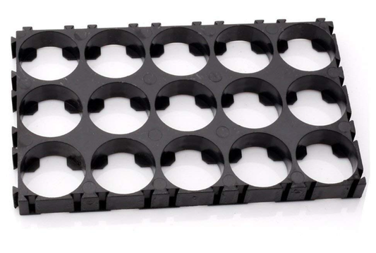 Espaciador simple para baterías Litio 18650 3x5