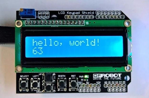 Módulo Lcd16x2 Con Teclado