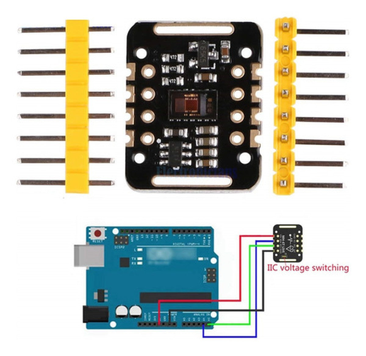 MAX30102 Sensor de pulso de oxígeno y frecuencia cardíaca
