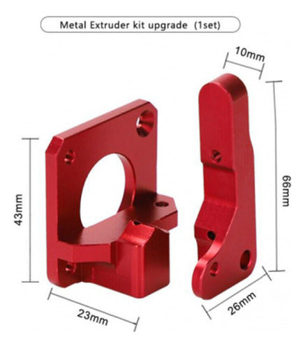 Kit actualizacion ENDER-3 resorte CR10, calcetin silicona MK8, tubo PTFE