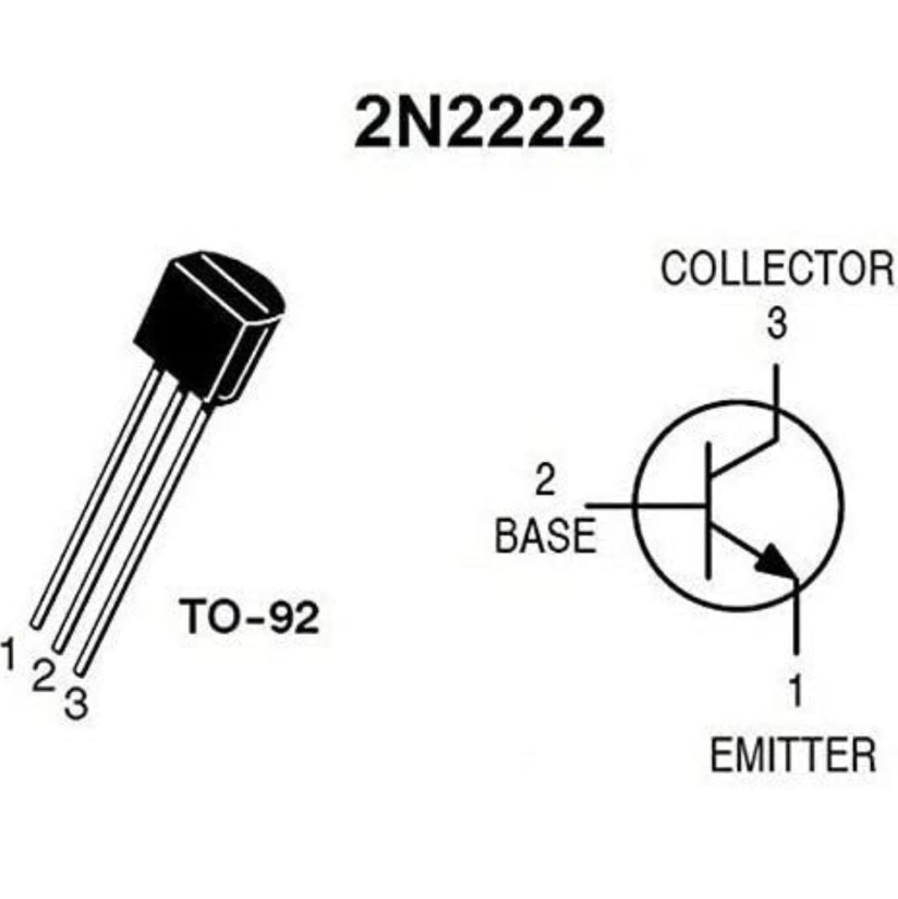 2N2222 Bipolar Transistor TO-92