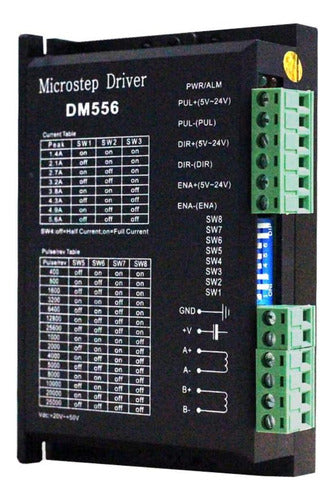DM556 Driver Controlador Motor Paso a Paso  24-50V 1-5.6A