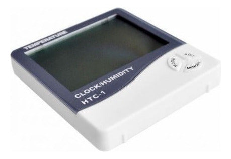 Termómetro Hidrómetro Reloj Alarma Despertador Digital HTC-1