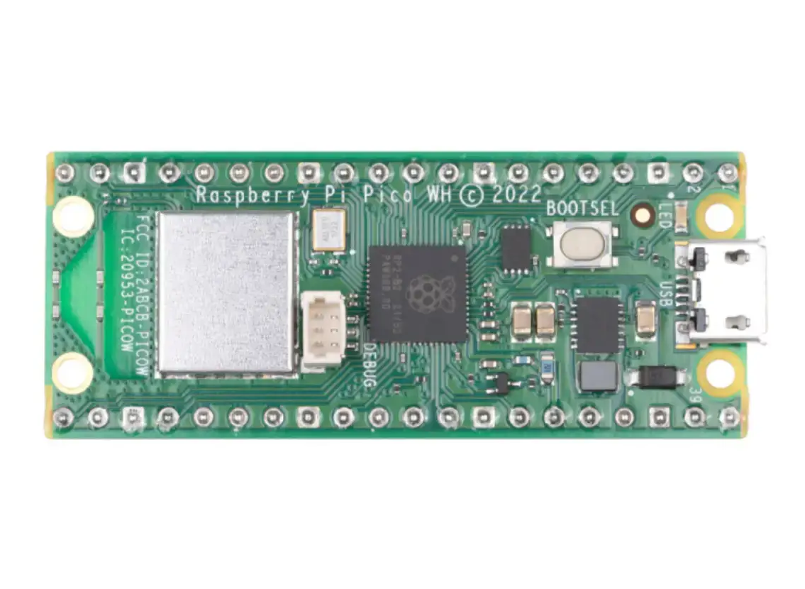 Raspberry Pico Wh Tarjeta Wifi Bluetooth Pi Rp2040 2 Núcleos