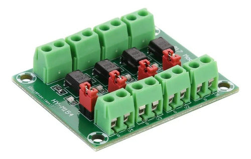 MÓDULO OPTOACOPLADOR PC817 4 CANALES