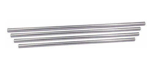 Barra Lisa  dia 8mm, 600mm Inox para impresora 3d, CNC