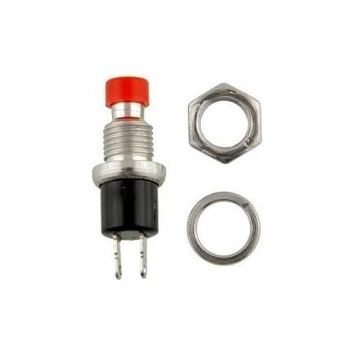 Boton Pulsador 6 colores disponibles, No Retentivo 7mm