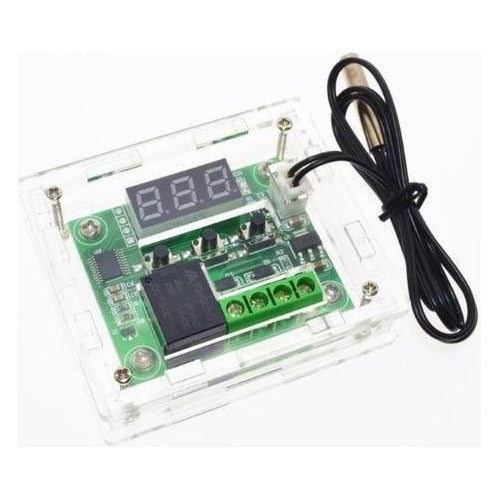 Termostato W1209 en Caja Acrilica Control Regulacion Temperatura