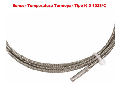 Sensor Temperatura Termopar Termocupla Tipo K 0 1023ºC solo sensor/cable