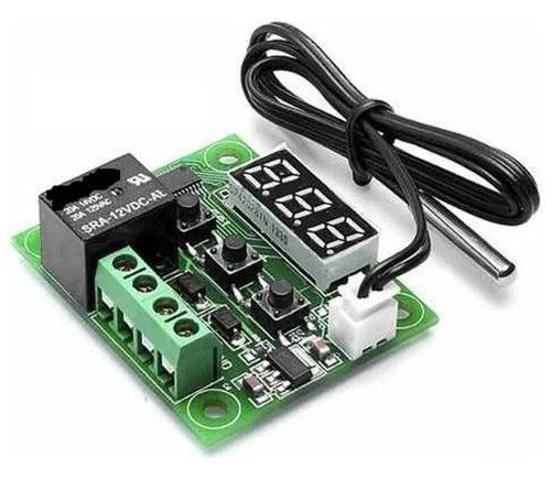 Termostato W1209 en Caja Acrilica Oferta para 2 unidades Control Regulacion Temperatura