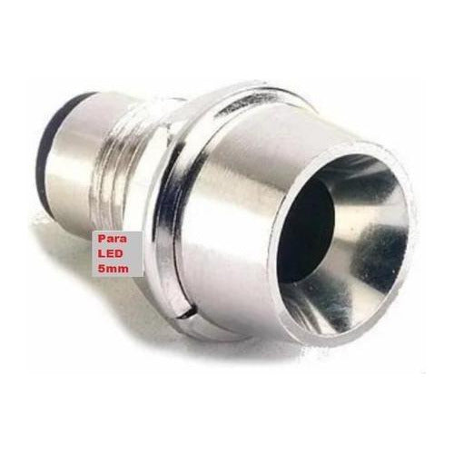 Soporte Bisel Cromado para LED 5mm